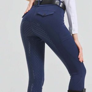 Lady in navy breeches